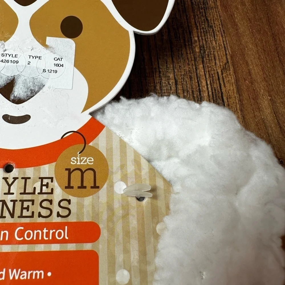 Brown and White Pet Harness
